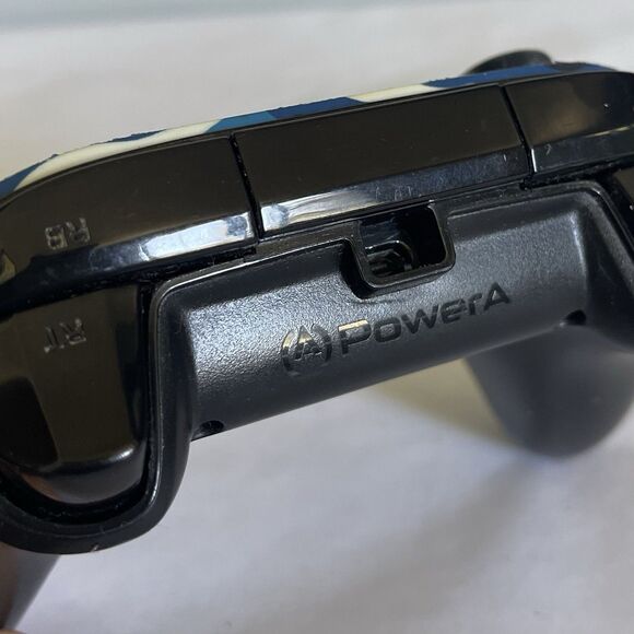 Microsoft Xbox One Power A Wired Controller Night Cloud Camouflage No Cord - Picture 9 of 9